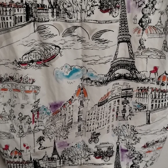 Leslie Fay Black and White Sheath Mini Dress - Picture 5 of 17